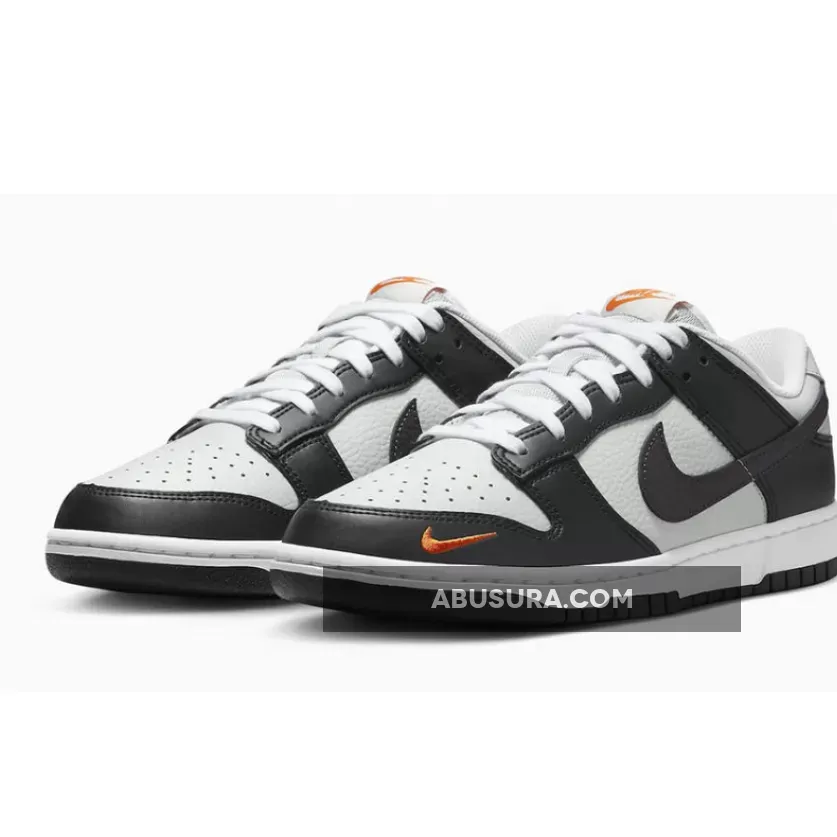 dunk black and grey