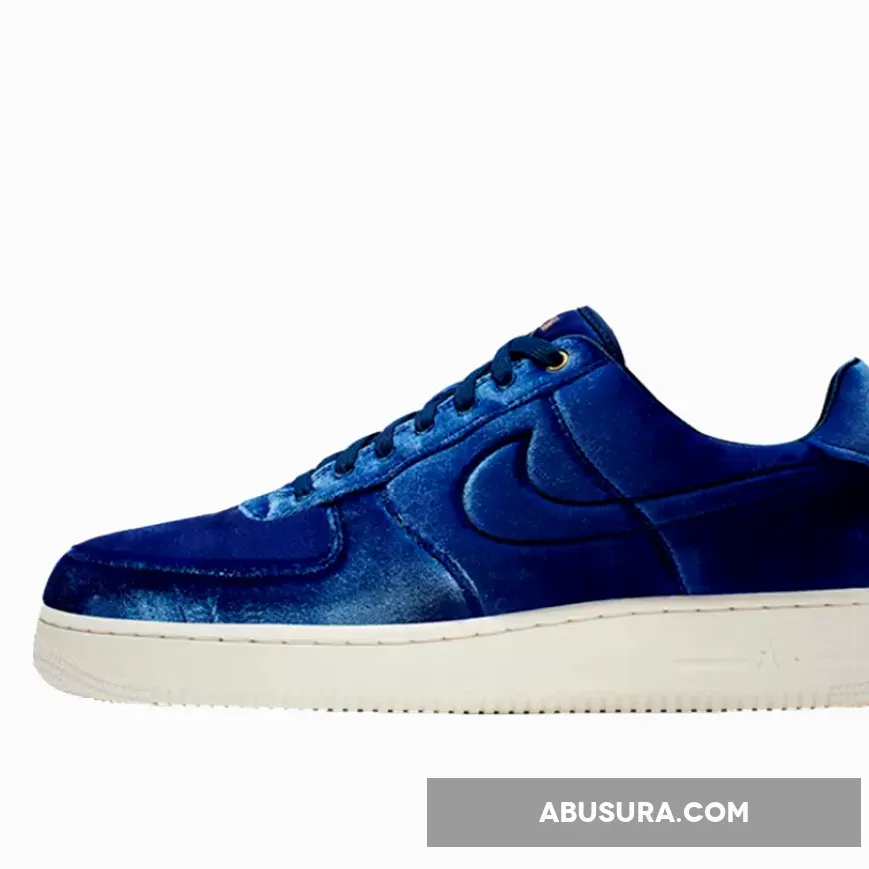 velour air force ones